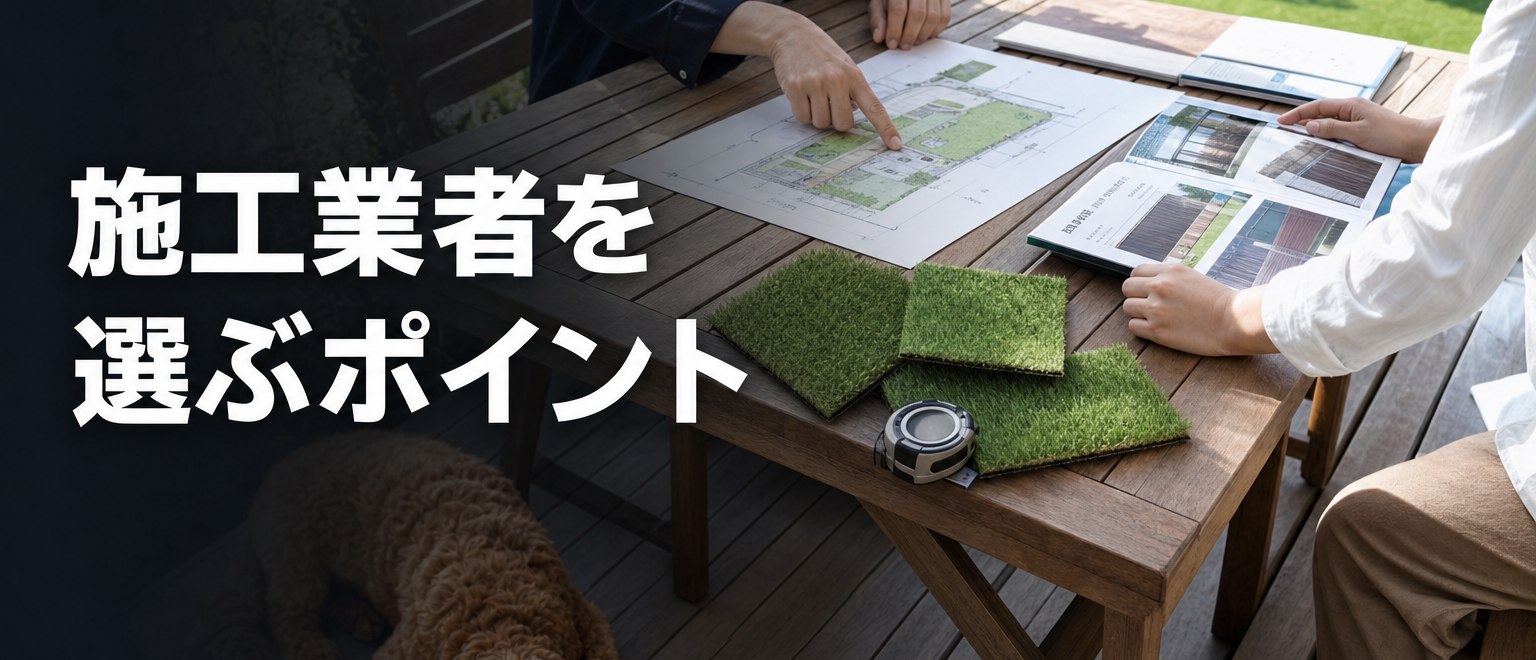 施工業者を選ぶポイント