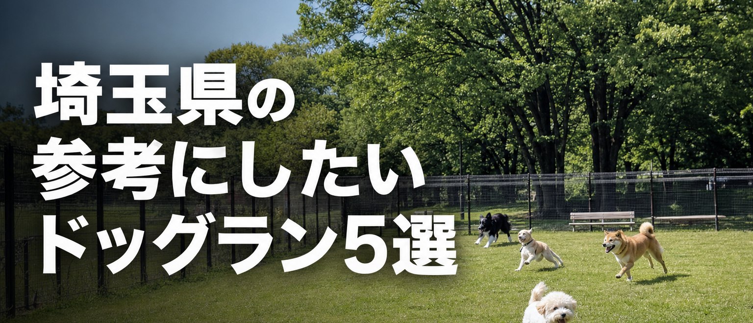 埼玉県の参考にしたいドッグラン5選