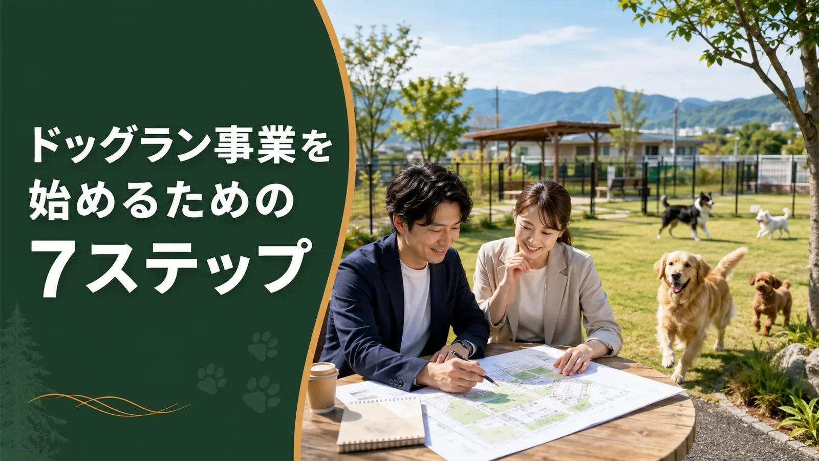 ドッグラン事業を始めるための7ステップ