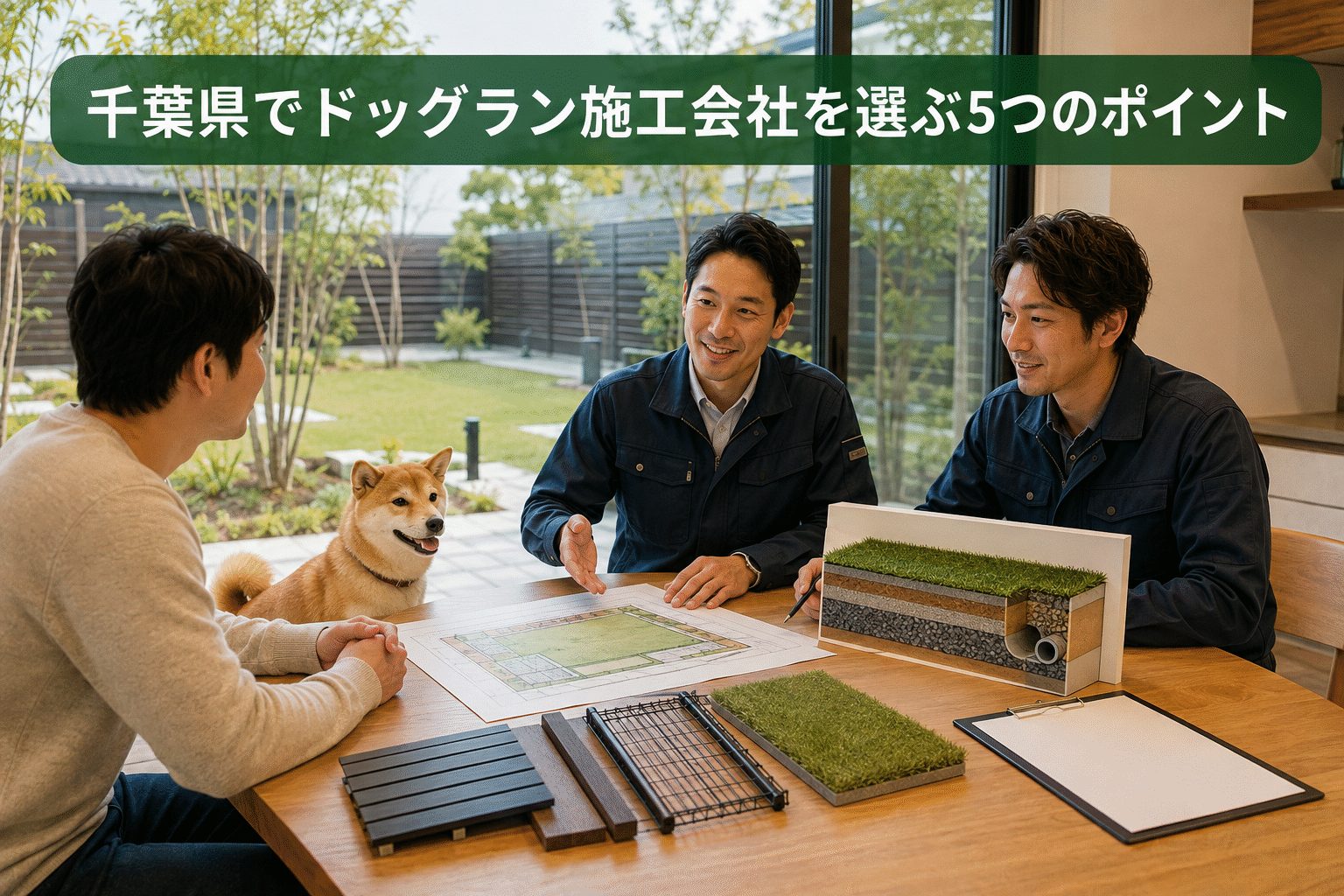 千葉県でドッグラン施工会社を選ぶ5つのポイント
