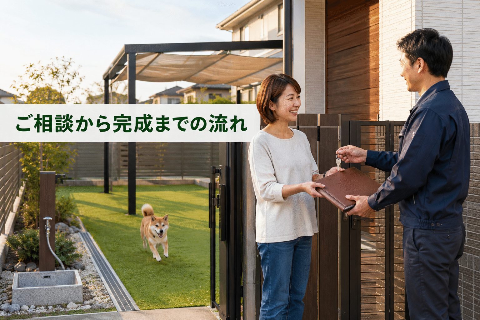 ご相談から完成までの流れ