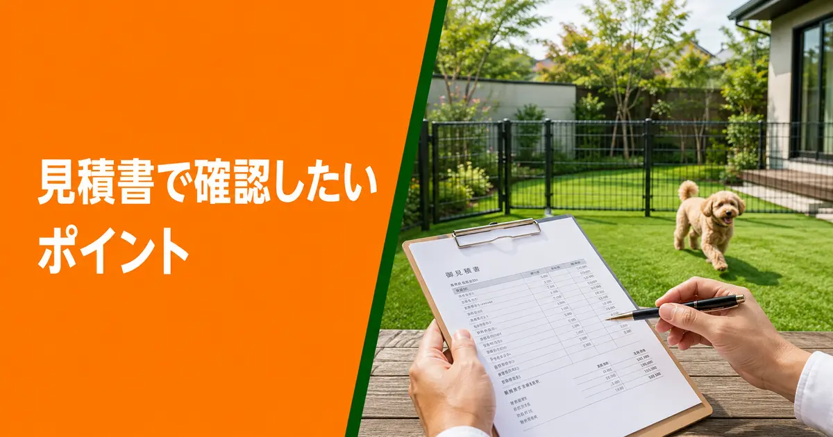 見積書で確認したいポイント