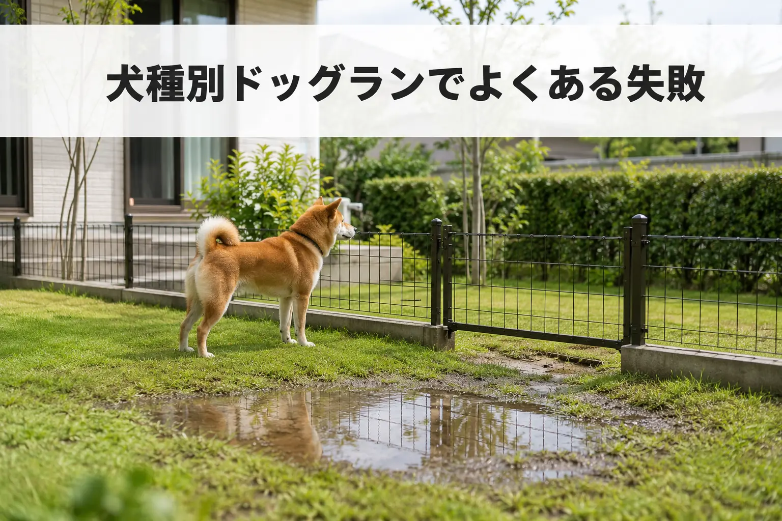 犬種別ドッグランでよくある失敗