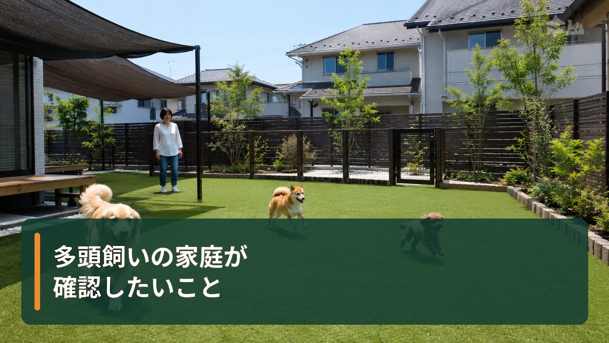 多頭飼いの家庭が確認したいこと