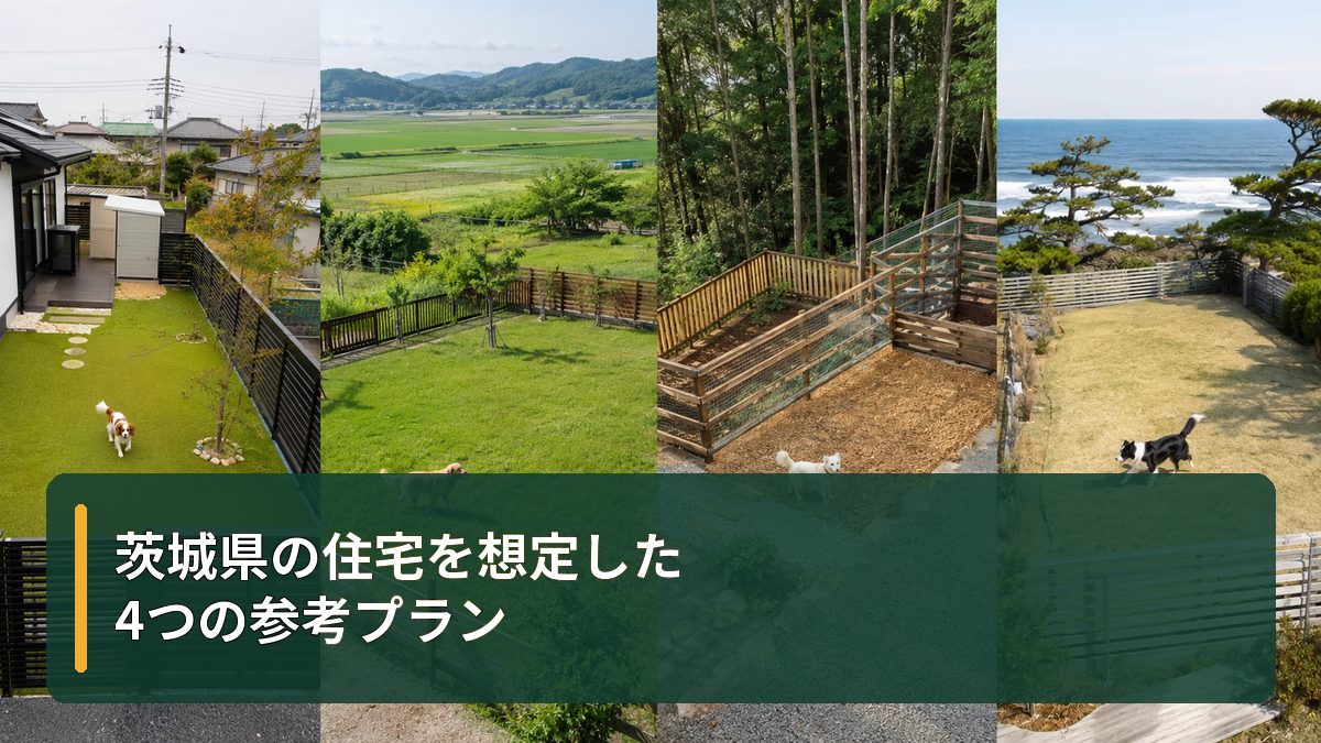 茨城県の住宅を想定した4つの参考プラン