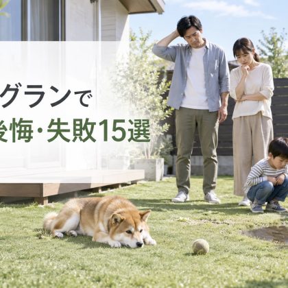 自宅ドッグランで後悔しないために｜よくある15の失敗と施工前の対策