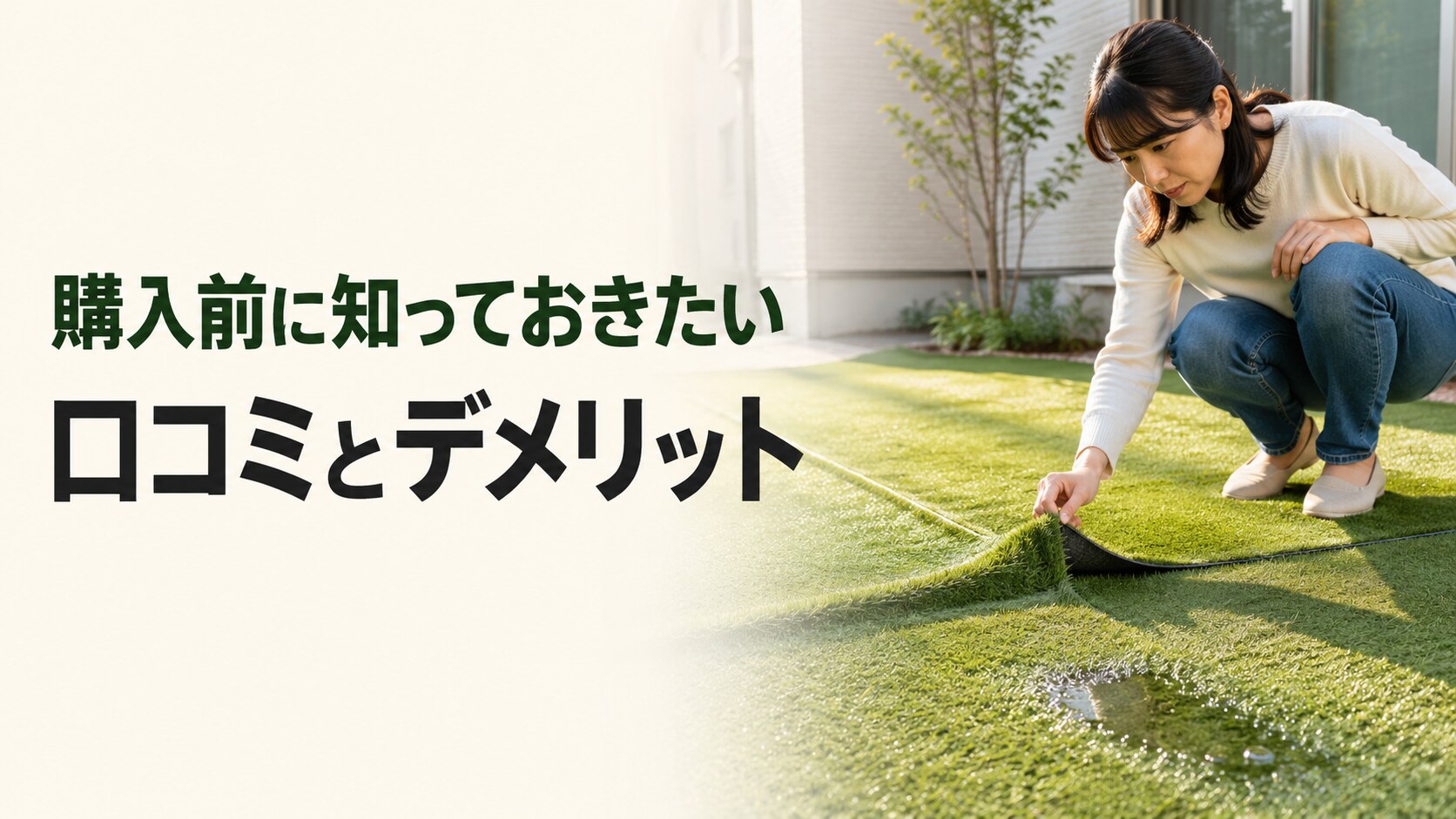 購入前に知っておきたい口コミとデメリット