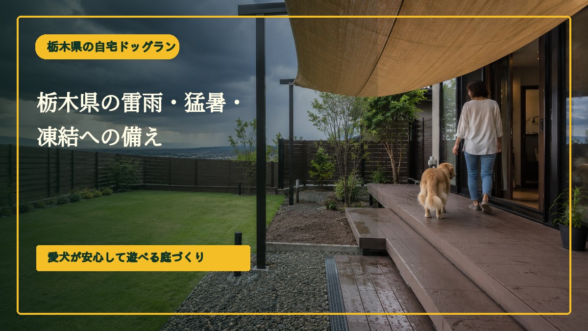 栃木県の雷雨・猛暑・凍結への備え