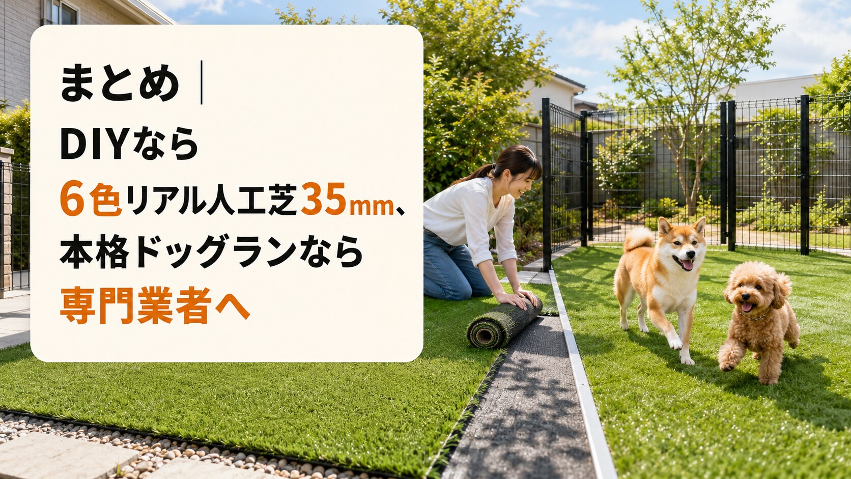 コメリ人工芝のまとめ