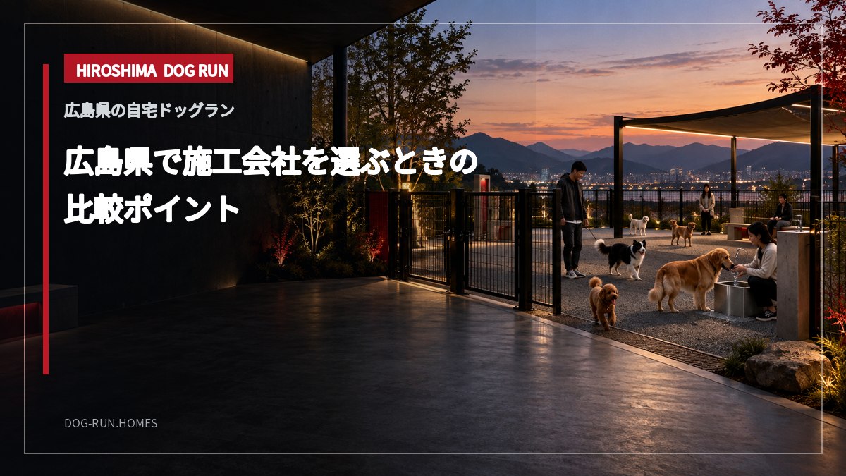 広島県で施工会社を選ぶときの 比較ポイント